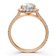  diamond Ring 14k Rose Gold