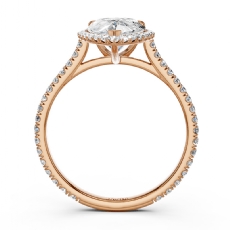  diamond Ring 14k Rose Gold