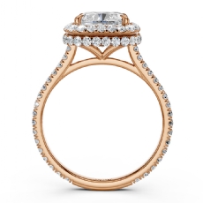  diamond Ring 14k Rose Gold