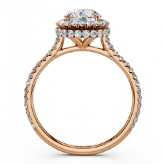  diamond Ring 14k Rose Gold