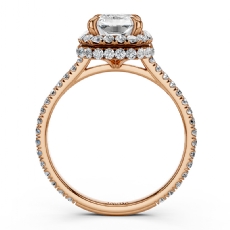  diamond Ring 14k Rose Gold