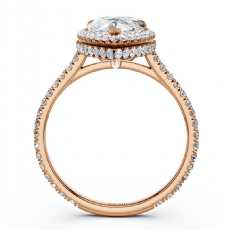  diamond Ring 18k Rose Gold