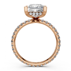  diamond Ring 14k Rose Gold