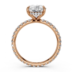  diamond  14k Rose Gold