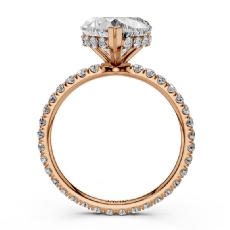  diamond Ring 14k Rose Gold