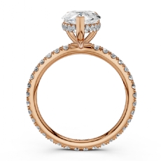  diamond Ring 18k Rose Gold