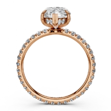  diamond Ring 18k Rose Gold