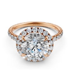  diamond Ring 14k Rose Gold